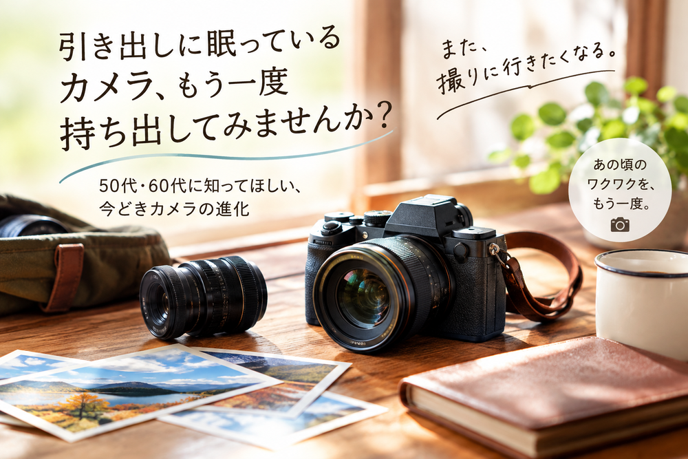 カメラを叩き起こそう♪